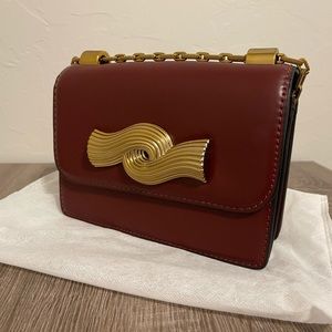 Zara Burgundy Crossbody NWOT